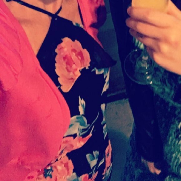 Want & Need Ruffle Halter Maxi Dress - Picture 4 of 4